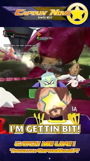 Captain Nova vs The Ants #vtuber #vtuberclips #retro #retrogaming #bug