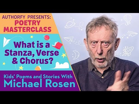 What is a Stanza Verse and Chorus? | Kids Poems and Stories With Michael Rosen