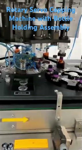 Rotary Servo Motor based Capping Machine