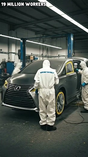 Lexus LM Restoration Process Timelapse