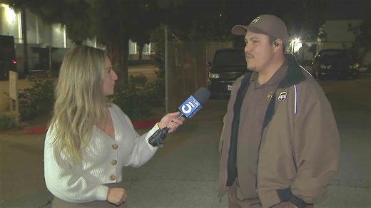 UPS driver who saved elderly woman from burning home in Santa Ana speaks out