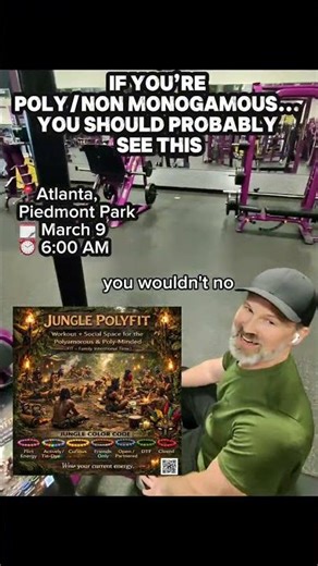 Polyamorous? Love to workout? Want to connect with other poly / non-monogamous humans in real life