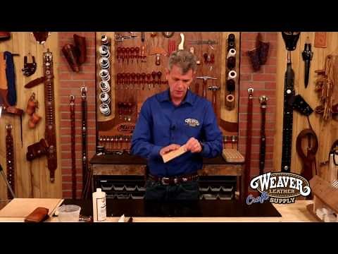 Burnishing Leather Edges