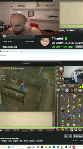 Odablock's brother streaming OSRS #thefuture #prodigy #dna #noob #gaming #short