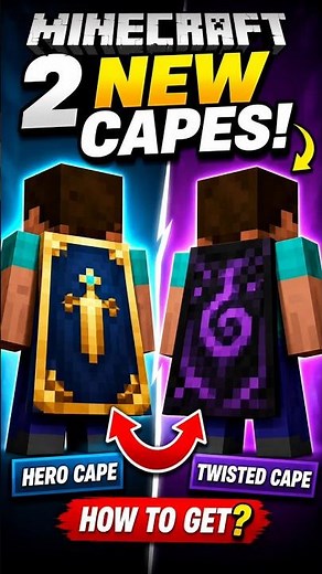 Minecraft 1.22 New Cape Update...😱