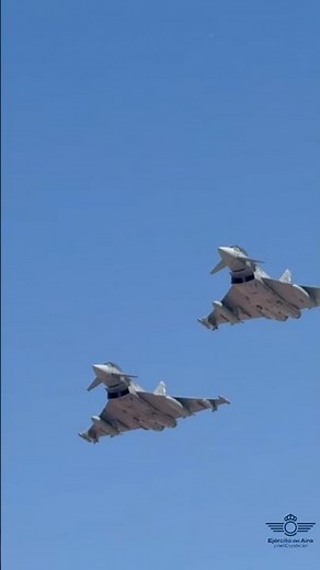 Eurofighter del EA en el Gran Premio de España de Fórmula 1. 🏎️