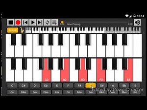 Strings and Piano Keyboard Musical Android App New Features Demo