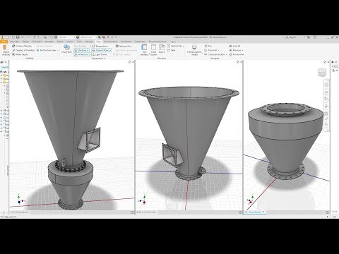 Advanced Autodesk Inventor Training for Static Equipment & Duct Design - Day 17