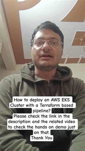 Deploy an AWS EKS Cluster with Terraform Pipeline