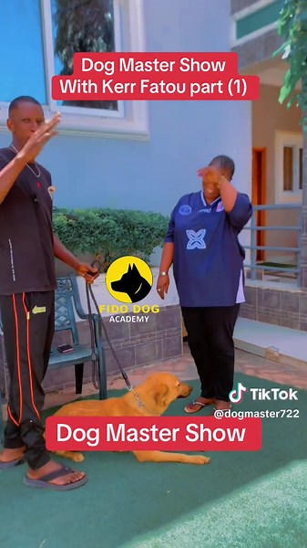 Dog master show #gambian_tiktok🇬🇲🇬🇲