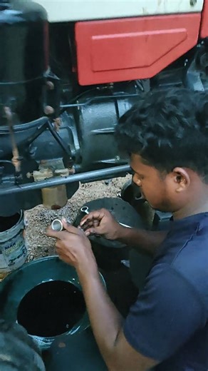 Swaraj Tractor Hand Primer Glassi Cleaning & Change Process 👨‍🔧🧰