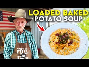 Make This EASY Loaded Baked Potato Soup!