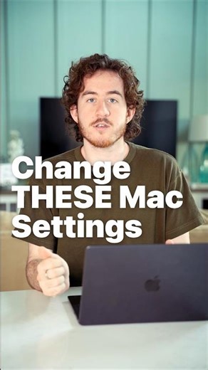 You need to change THESE Mac settings 😩 #apple #tech #technology #macbook #tips