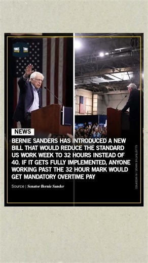 Bernie Sanders 32-Hour Work Week Bill: Fair Labor Standards Act & Overtime Laws Explained!