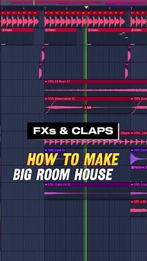 How To Make OG BIG ROOM HOUSE TRACK #musicproducer #musicproduction #flstudio