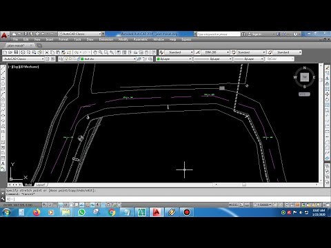 tips dan trick autocad cara membuat sta atau stationing jalan secara cepat