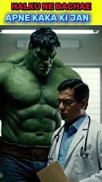hulk cartoon ai video 😿#aishorts