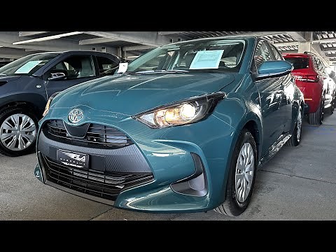 2025 Toyota Yaris Hybrid with new Forest Green colour - Visual Review