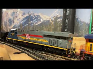 CSX Heritage Locomotives Chessie System & Family Lines Close Up