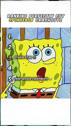 Spongebob's best crash out moments