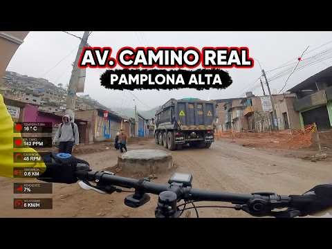 🚧 AV. CAMINO REAL | AVANCES en San Juan de Miraflores: Nueva Rinconada, Pamplona Alta