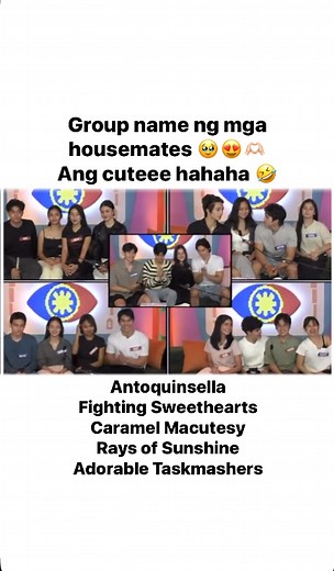 123K views · 4K reactions | Group name ng mga housemates 凉﫶來 Hahaha ang cuteeee @highlight #pbbcollabupdates #PBBCollab2point0 #fbyシvideo #fbreelsfypシ゚ #foryoupagereels #PBBCollab #followersreels #fbpost #fblifestyle | Camelle Cedric | Facebook