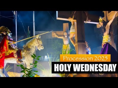 Holy Wednesday Procession 2025 | Baliwag City Bulacan | Semana Santa Miyerkules Santo