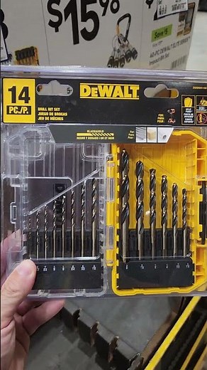 Lowes Deal - DeWALT Drill Bit Set!
