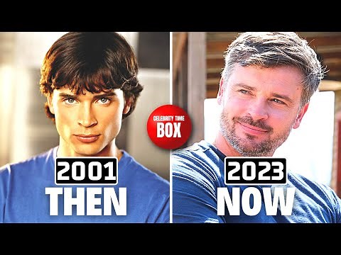 Smallville 2001 Cast: Then and Now 2023 (22 Years Later)