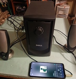 Dell CN-0N1818 ZYLUX Multimedia Computer Speaker System SubWoofer A425 | eBay