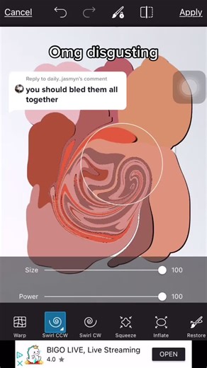 Reply to @daily..jasmyn eww absolutely trash 🤮 #donaldtrump #orange #fyp #fy #picsart #vibes #gross #viral #mixing #colors