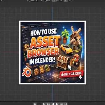 How to Use Blender Asset Browser | Complete Setup Guide for Beginners #Blender #blendertutorial