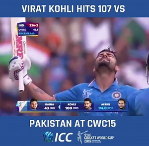 365K views · 10K reactions |  2008 Under 19 World Cup winner  2011 Cricket World Cup winner  on World Cup debut Happy birthday to a modern day great, Indian Cricket Team captain Virat Kohli!  | ICC Cricket World Cup | Facebook