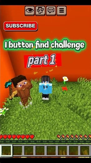 find button in Minecraft part 1 👍🚀💯 #Minecraft #game