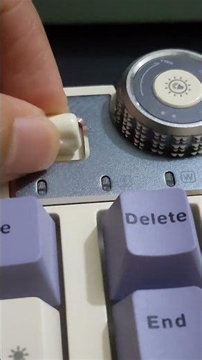 Typing Sound test of AULA AU75 Tri-Mode Wireless keyboard | #keyboard #gaming