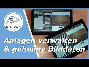 z21 quick start - z21 App save layouts & data | desk model railway N gauge