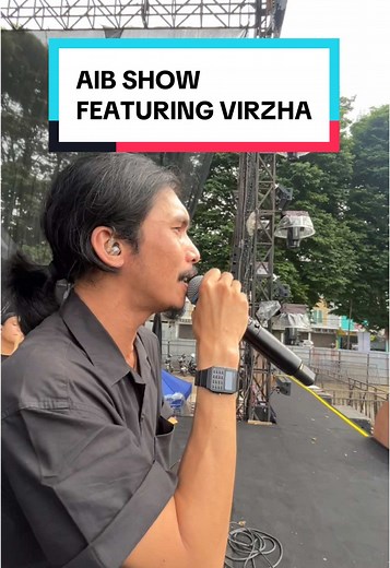 Malam ini AIB SHOW featuring sama sodaranya virzha. Namanya Viraun hahaha. Sampai ketemu malam ini di @PENTASRIA🍭 Jambi jam 18.20! gas! #fyp #fypシ゚ #aibshow #band
