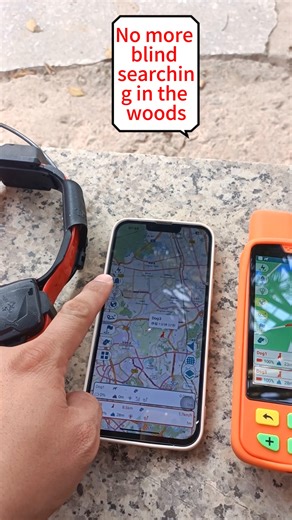 Powerful tech, simple interface. ✅ Linking your handheld to the smartphone app has never been easier. Track up to 20 dogs with high-definition offline maps. 🏔️🐗#smarttracking #huntingapp #eseek #vhftechnology | Eseek Hound Collar Manufacturer