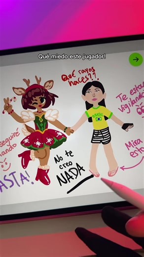 Jugador inquietante en el juego multijugador