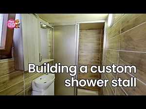 Tiny house renovation: Making a custom shower stall