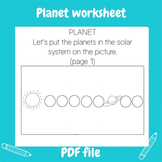 Astronomy Worksheet, Constellation, Planet, Atmosphere, Astronauts, Back to School, Physics, Bundle - Etsy