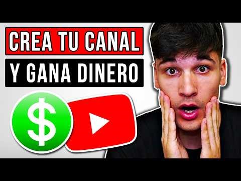 ✅ Cómo CREAR un CANAL de YOUTUBE para MONETIZAR 2026 👉 Tutorial paso a paso