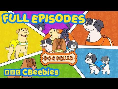 Dog Squad Full Episode Compilation +30 mins 🐾 | Muddy Puddle, Vet and Sleepover Missions | CBeebies