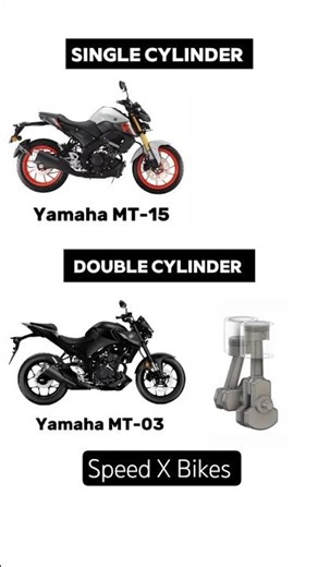 🔥Single Vs Double Cylinder Engine Working & Exhaust Sound 🥵| #shorts #soundbike #bikers #yamaha |