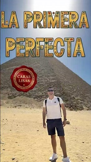 La primera pirámide PERFECTA del mundo: un tesoro escondido en Egipto