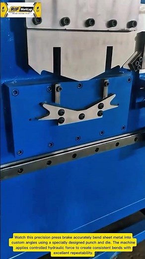 Incredible Sheet Metal Bending Machine | Precision Press Brake in Action