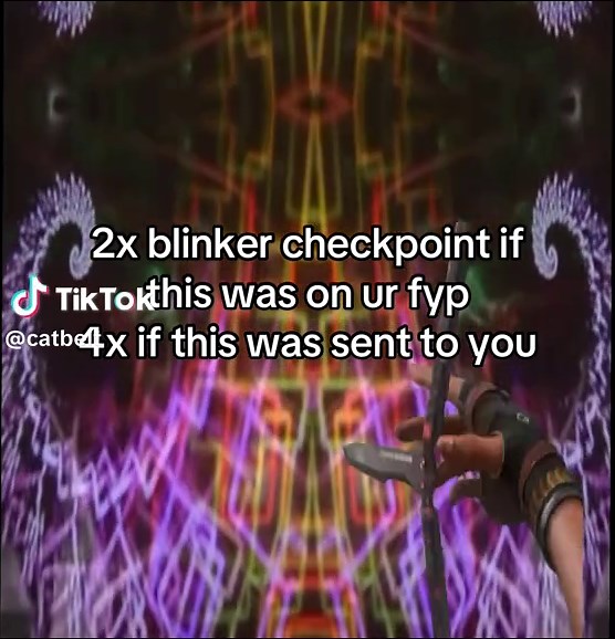 Checkpoint Visual Trip: 2x Blinker Challenge