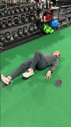 Single Leg Slider Hamstring Curl