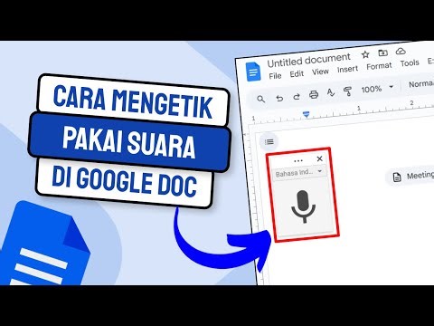GOOGLE DOC: Complete Voice Typing Tutorial in Google Docs (Indonesian)