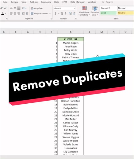 Everyone at work will thank you for this 🔥 #excel #tutorials #spreadsheet #learnontiktok #exceltips